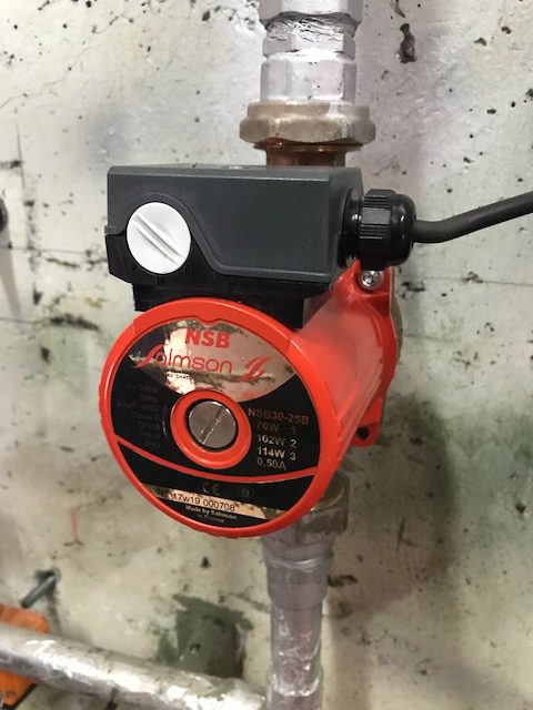 Cambio Bomba Recirculación