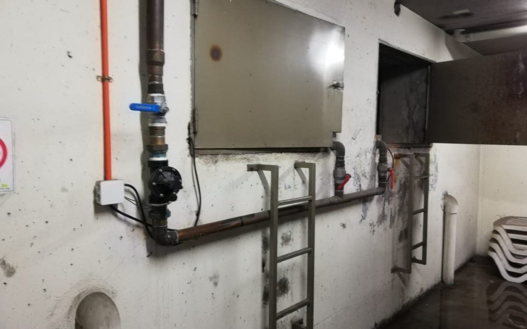 Falla Sistema de Bombeo Agua Fría